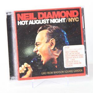 Neil Diamond CD Album Hot August Night/NYC **SEALED** 2 CDs in Case.
